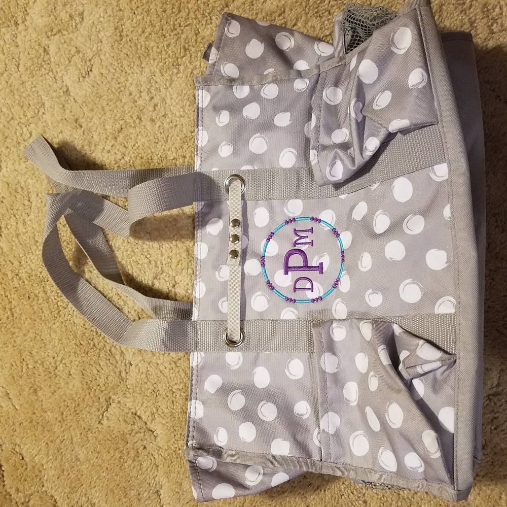 Thirty one zip top organizing tote